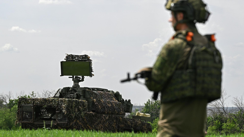 Боевое дежурство расчета ЗРК Тор-М2