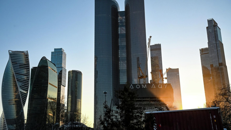 Башни Moscow Towers делового центра Москва-Сити