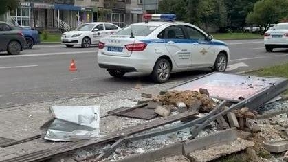 Последствия ДТП в Нижнем Новгороде