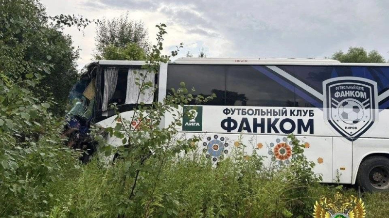 На месте ДТП с участием пассажирского автобуса в Ивановской области