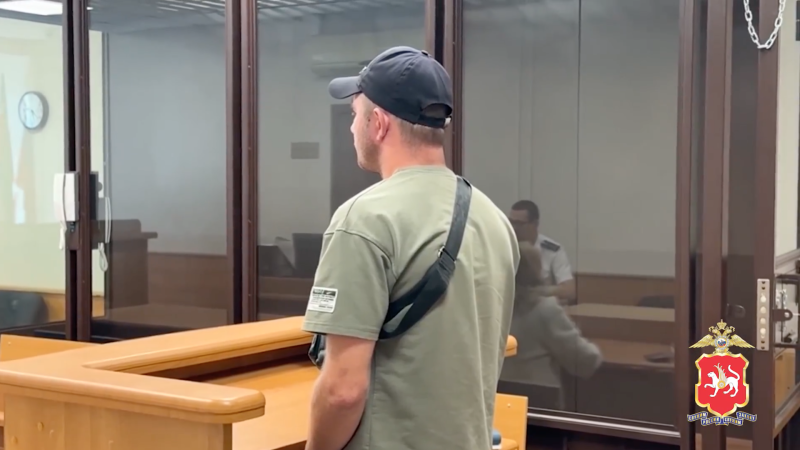 Задержанный мужчина, сбивший двух пешеходов в Татарстане