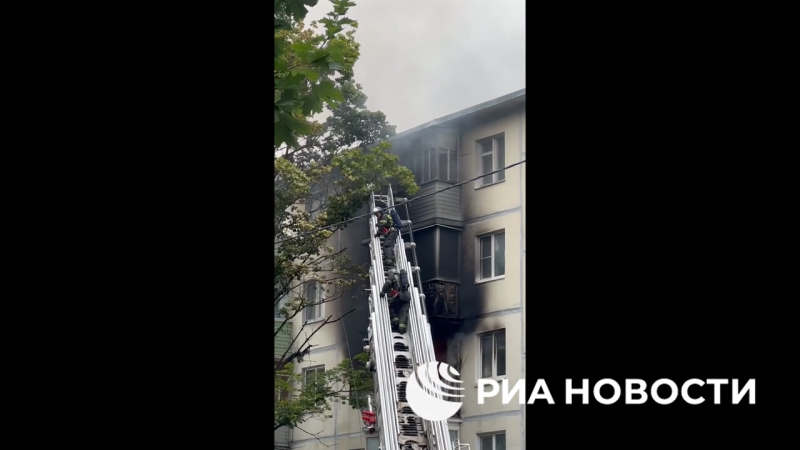 Взрыв газа в жилом доме в Егорьевске