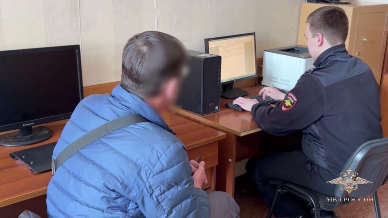 Задержанный мужчина, избивший мальчика ложкой для обуви 