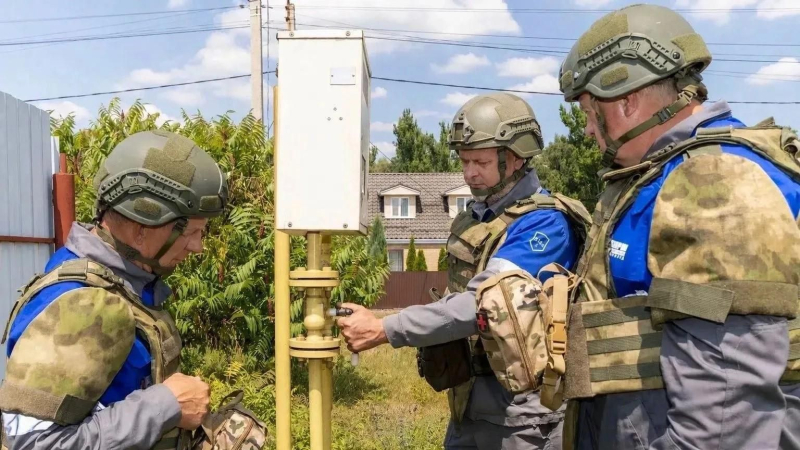 Белгородские газовики восстанавливали атакованный ВСУ газопровод в условиях ближнего боя