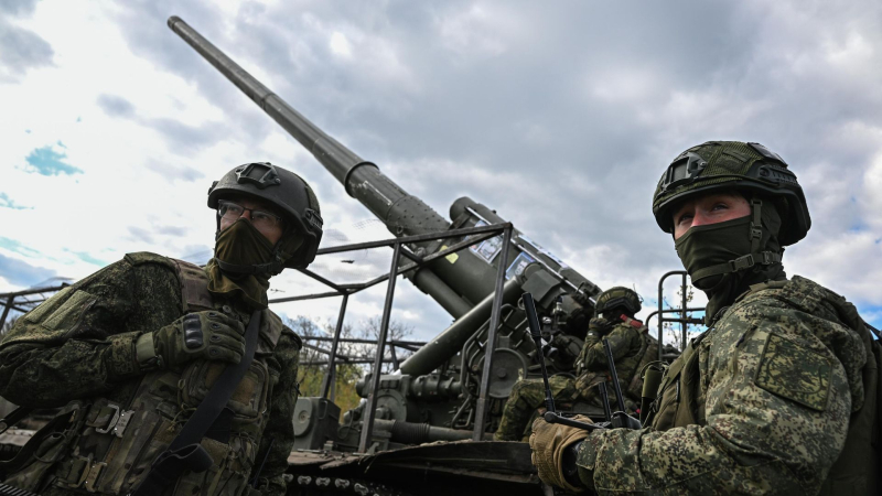 Российские военнослужащие