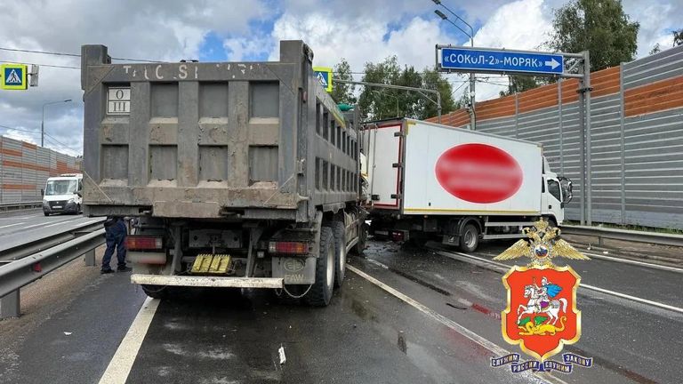 Последствия массового ДТП в муниципальном округе Истра