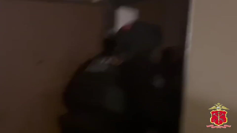 Задержание мошенников в Петербурге