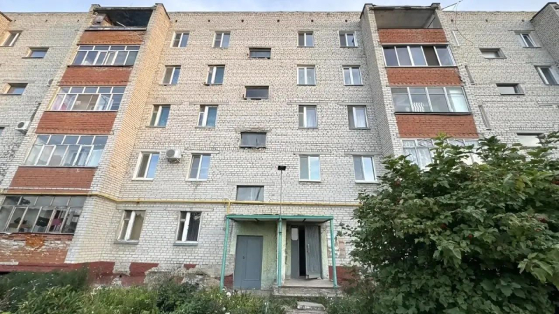 Дом, из окна которого выпал мальчик, в Вольске-18 Саратовской области