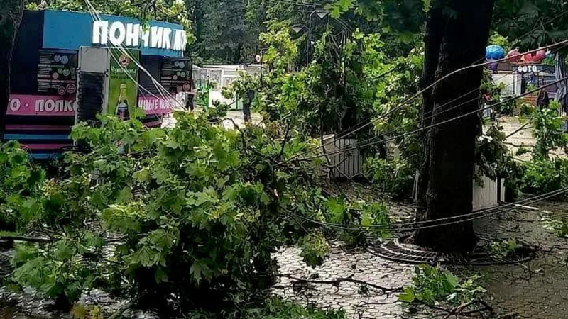 Последствия непогоды в Ростове-на-Дону