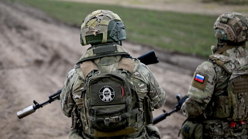 Российские военнослужащие